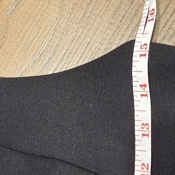 Free People Women Dress Size S Black Solid Sheath Short Sleeveless Cotton Casual - Picture 9 of 9